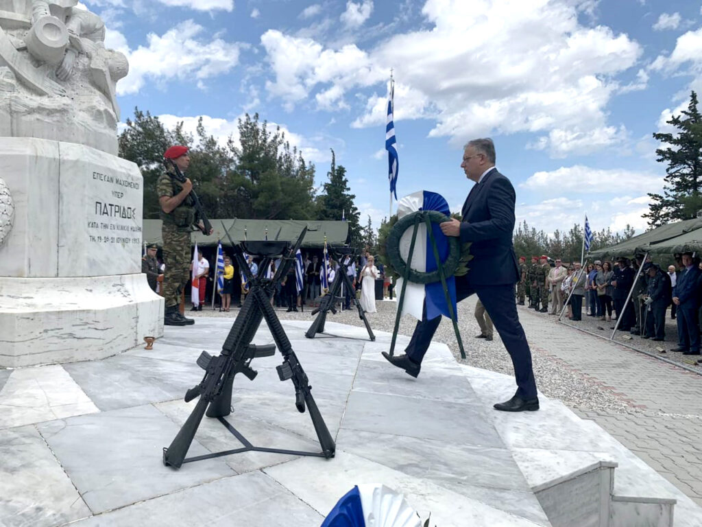 Τ. Θεοδωρικάκος: Εμπιστευόμαστε την ισχύ, τη δύναμη και την αξιοπιστία των Ενόπλων Δυνάμεων