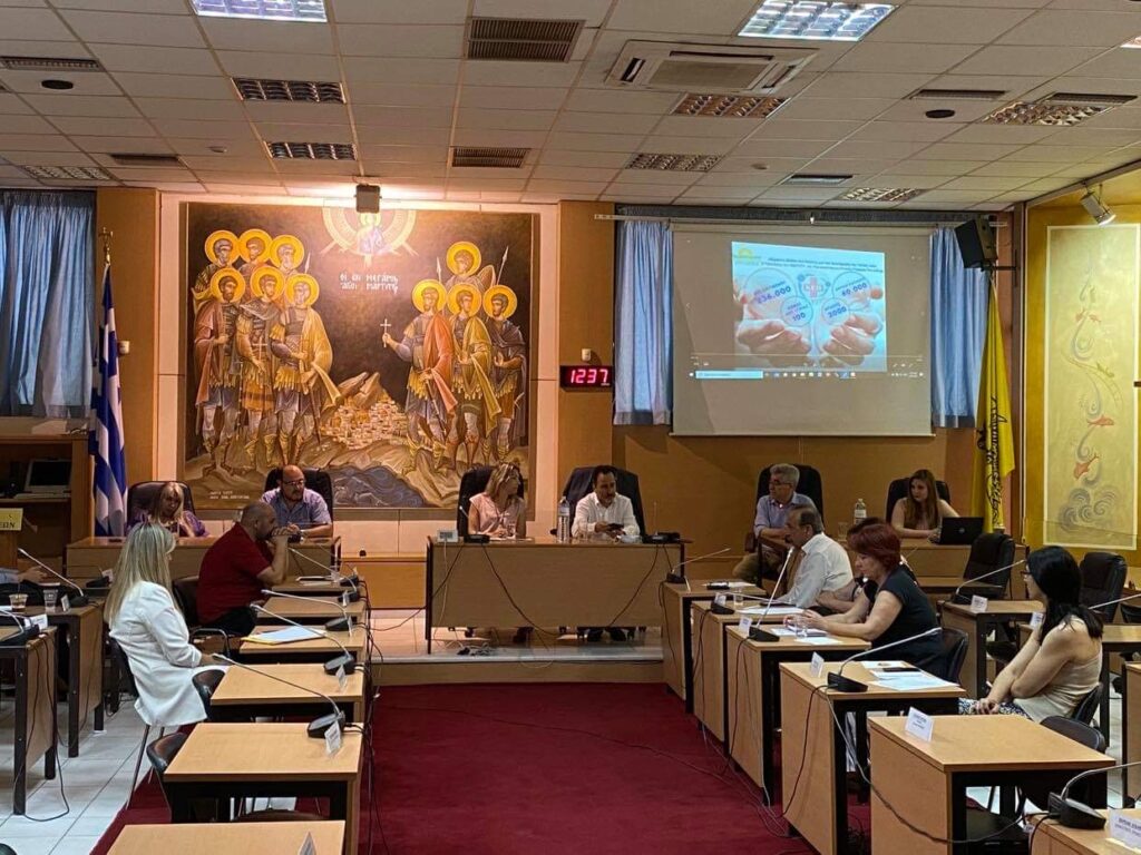 Συνάντηση εργασίας στον Δήμο Μεγαρέων,  για την Δικτύωση των ΚΕΠ Υγείας των Δήμων της Περιφέρειας