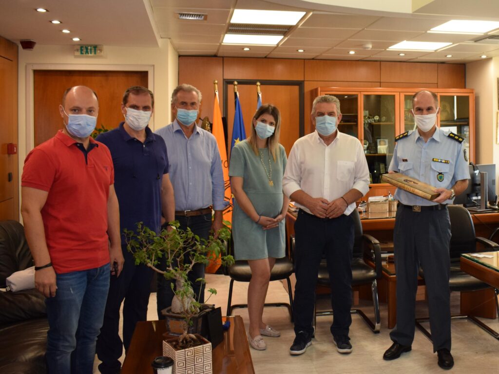 Συνάντηση με τον Δήμαρχο Νίκο Ζενέτο είχε ο νέος Διοικητής του Α.Τ Ιλίου