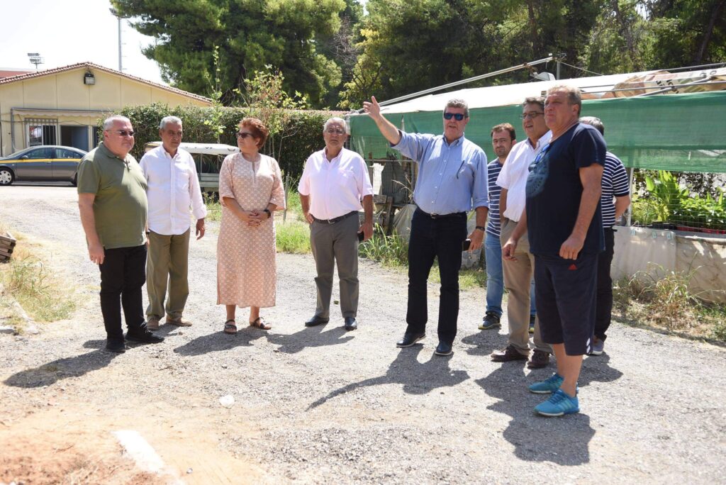 Φύτευση αμπελώνα στο Αιγάλεω
