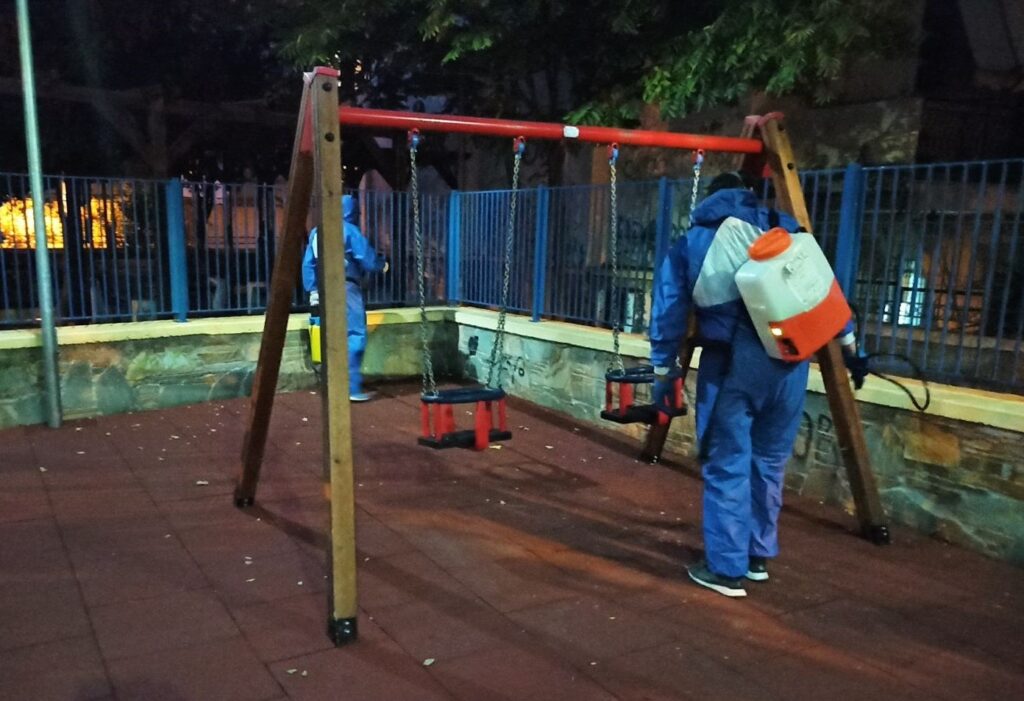 Δήμος Βύρωνα: Κανονικά λειτουργούν οι τρεις παιδικές χαρές μετά τις απολυμάνσεις