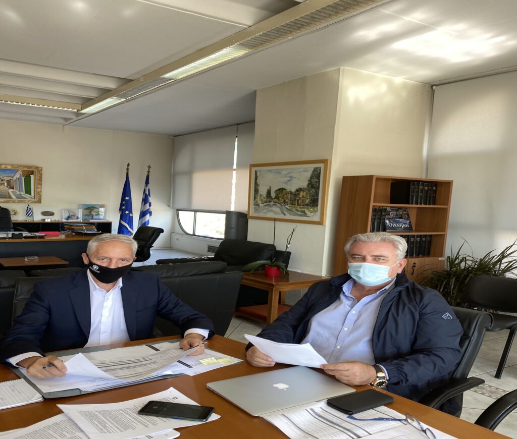 Δήμος Λαυρεωτικής: Συνάντηση με τον Αντιπεριφερειάρχη Ανατολικής Αττικής Θανάση Αυγερινό