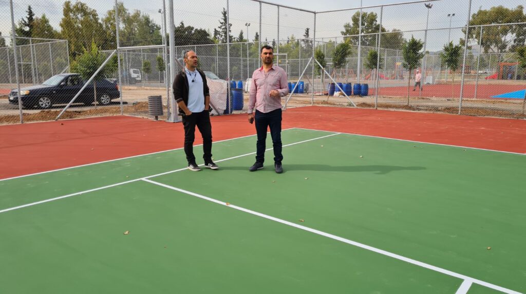 Μητροπολιτικό Πάρκο Γκορυτσάς Προχωρούν οι εργασίες διαμόρφωσης  των χώρων άθλησης και αναψυχής