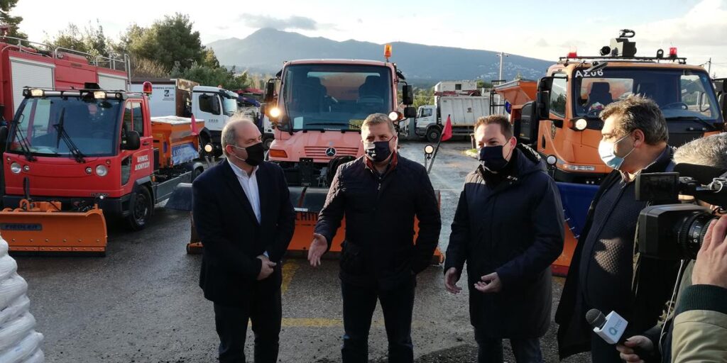 Σε ετοιμότητα ο Δήμος Διονύσου ενόψει της κακοκαιρίας «Λέανδρος»