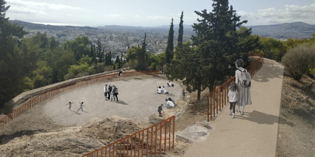 Ο λόφος του Στρέφη ξαναγίνεται τόπος περιπάτου και αναψυχής.