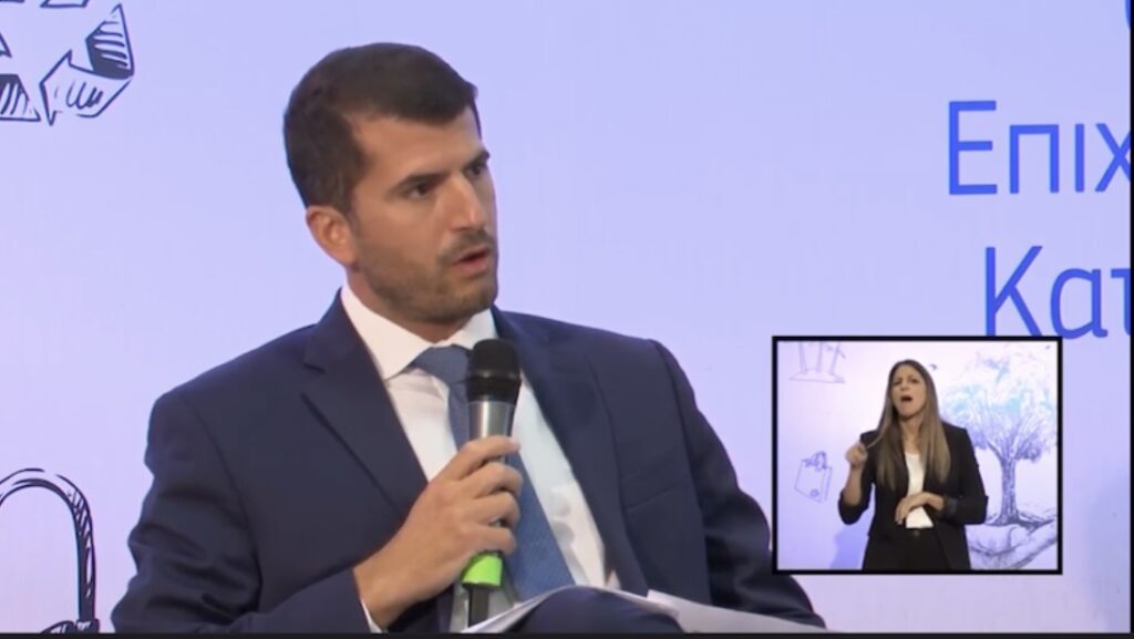 ΟΜΙΛΙΑ ΣΤΟ ΙΔΡΥΜΑ “ΣΤΑΥΡΟΣ ΝΙΑΡΧΟΣ” ΤΟΥ ΒΑΣΙΛΗ ΞΥΠΟΛΥΤΑ ΓΙΑ ΤΗΝ ΠΡΟΣΒΑΣΙΜΟΤΗΤΑ ΑΜΕΑ ΣΤΑ ΛΕΩΦΟΡΕΙΑ ΚΑΙ ΤΡΟΛΕΙ