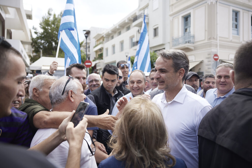 Κυρ. Μητσοτάκης στον Άγιο Νικόλαο: Η αυτοδυναμία είναι απαραίτητη σήμερα, περισσότερο παρά ποτέ, διότι η χώρα χρειάζεται μία σταθερή κυβέρνηση