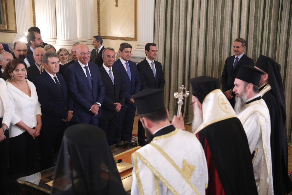 Ανέλαβαν καθήκοντα οι υπουργοί της νέας κυβέρνησης του Κυριάκου Μητσοτάκη