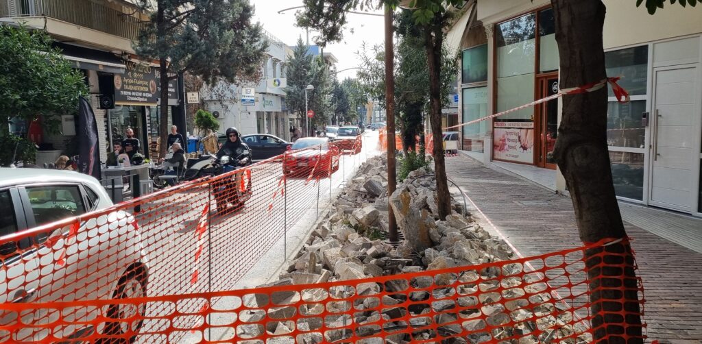 Δήμος Χαλανδρίου: Ξεκίνησαν τα μεγάλα έργα ανάπλασης στο κέντρο
