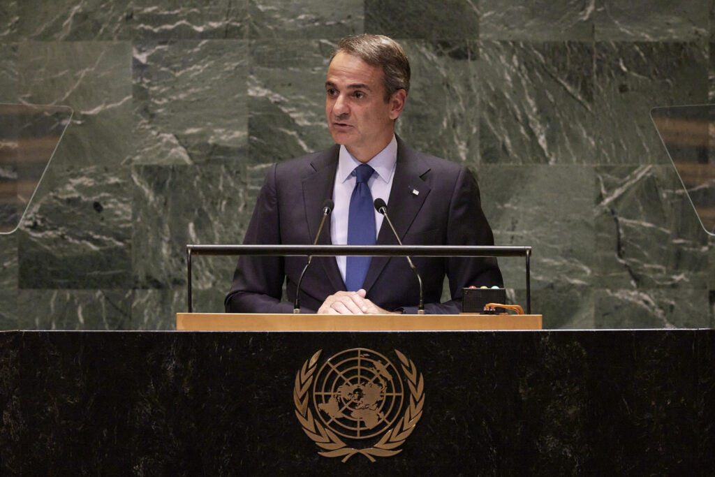 Κυρ. Μητσοτάκης: Η Ελλάδα είναι πρόθυμη να εργαστεί για την επίλυση του μοναδικού εκκρεμούς σημαντικού ζητήματος με την Τουρκία, την οριοθέτηση υφαλοκρηπίδας και ΑΟΖ