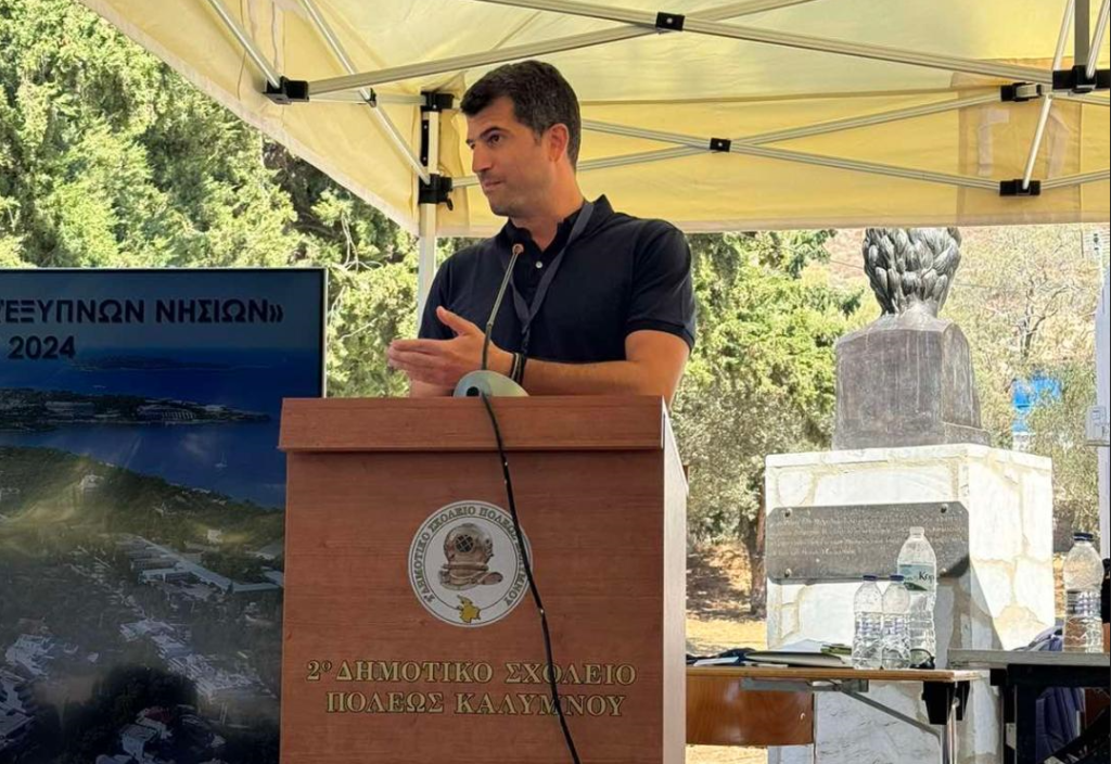 Β. Ξυπολυτάς για Ψέριμο: «H χώρα μας ξεκινάει από εδώ»