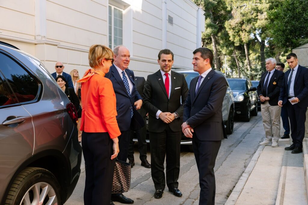 Παρουσία του Πρίγκιπα Αλβέρτου Β΄ τα εγκαίνια του Επίτιμου Προξενείου του Πριγκιπάτου του Μονακό στην Κηφισιά