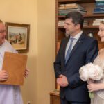 Γάμος για τον Δήμαρχο Κηφισιάς Βασίλη Ξυπολυτά και τη σύζυγό του Δωριλένια Λιαγουροπούλου