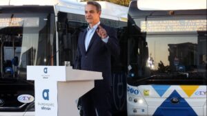 Κυρ. Μητσοτάκης: «Νέα λεωφορεία, νέοι συρμοί και συλλογικές συμβάσεις στις συγκοινωνίες» – «Το είπαμε, το κάναμε»
