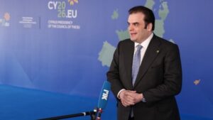 Κ. Πιερρακάκης προσερχόμενος στο Eurogroup: Δεν επιλέγουμε εμείς τις κρίσεις, αλλά τις πολιτικές για να τις αντιμετωπίσουμε