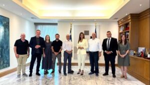Συνάντηση Σ. Ζαχαράκη με το ΔΣ του Ινστιτούτου Εκπαιδευτικής Πολιτικής
