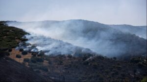 Αναστολή λειτουργίας του αιολικού πάρκου στη Βοιωτία για τη μεγάλη πυρκαγιά- Προφυλακίστηκαν οι τρεις κατηγορούμενοι