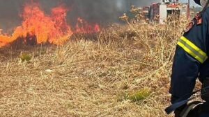 Εντοπίστηκε σορός αγνώστων στοιχείων σε Ι.Χ. κατά την κατάσβεση πυρκαγιάς στο Πικέρμι