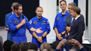 Κυρ. Μητσοτάκης: Είναι μια πολύ ξεχωριστή στιγμή για την Ελλάδα – Αποστολή του πρώτου Έλληνα αστροναύτη στον Διεθνή Διαστημικό Σταθμό