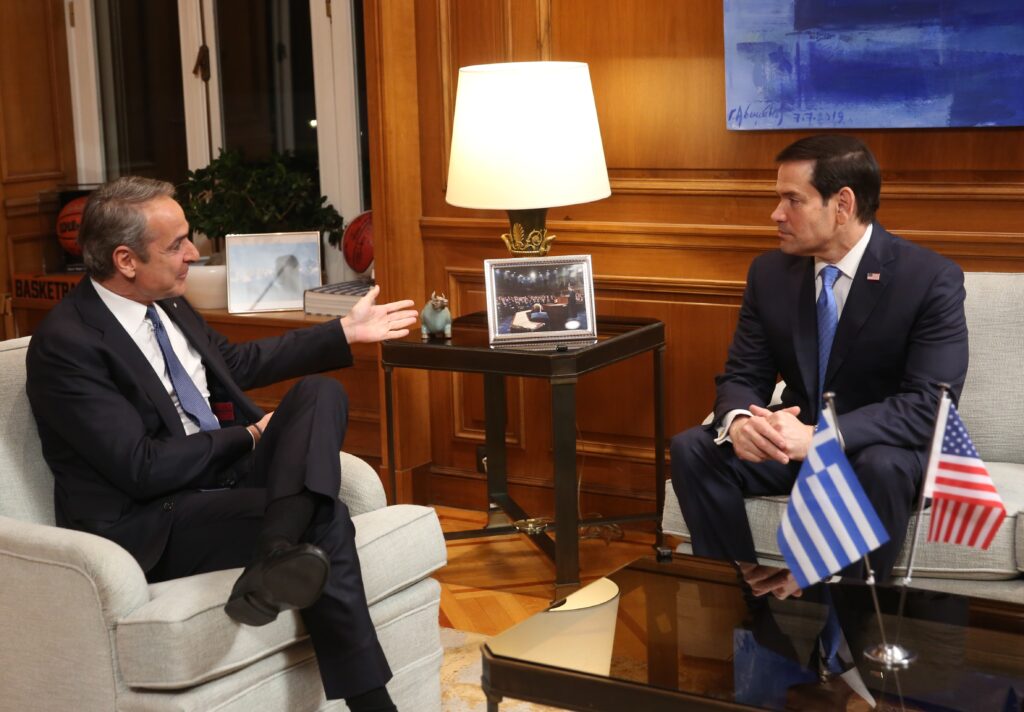 Κυρ. Μητσοτάκης: Η Ελλάδα είναι πυλώνας σταθερότητας στην ταραγμένη περιοχή – Μ.Ρούμπιο: Σας έχουμε ως έναν τόσο ισχυρό εταίρο και ενισχύουμε αυτή τη σχέση